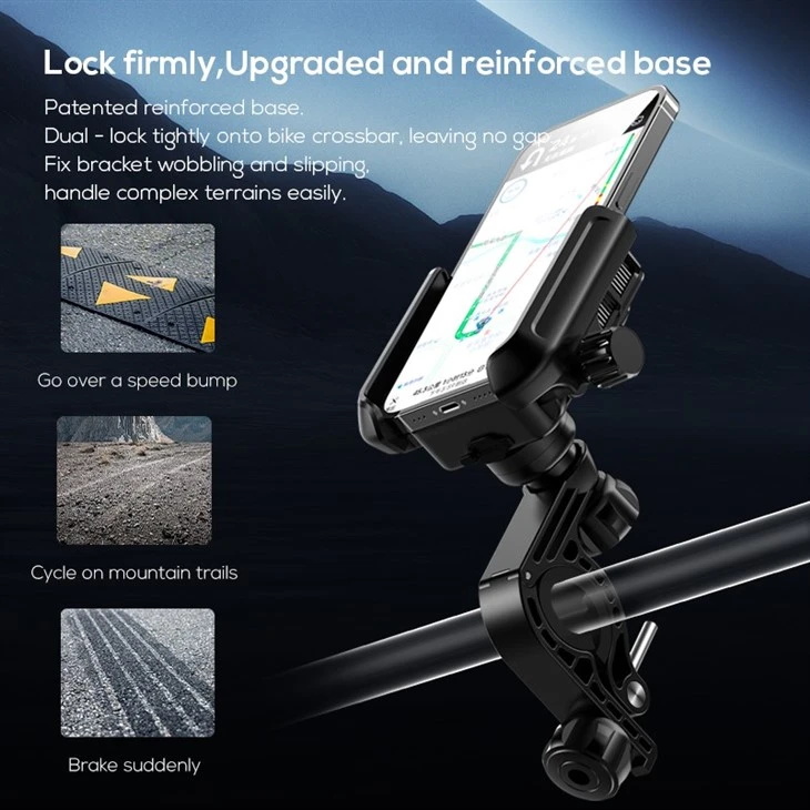 MEMO GW06 Bike Motorbike Phone Cooling Holder For E Bike Bicycle Motorcycle best